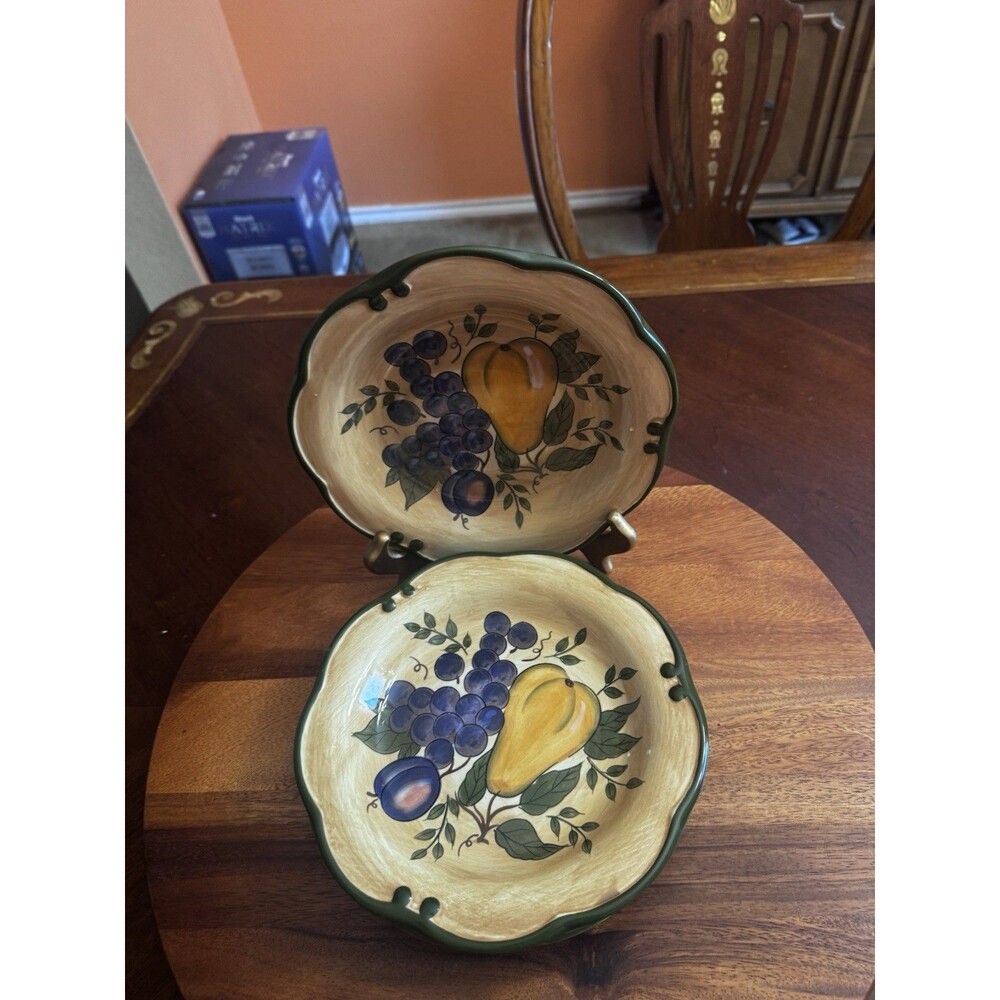 Salad Plate Granada by Home Trends. A Set Of 4